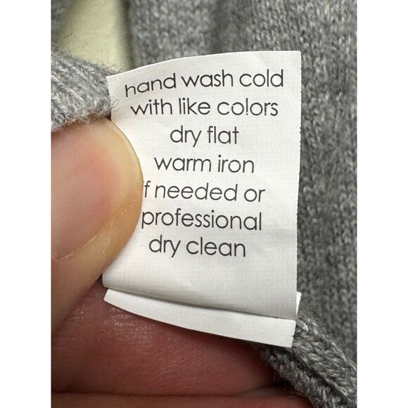 27 MILES MALIBU Cashmere Blend Laced Soft Cozy Sweater, Sz S - Picture 7 of 7